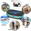 Vibration Plate Exercise Machine Whole Body Workout Music Vibrate Fitness Platform Lymphatic Drainage Machine for Weight Loss Shaping Toning Wellness Home Gyms Workout(BOAT.GREEN)