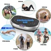 Vibration Plate Exercise Machine Whole Body Workout Music Vibrate Fitness Platform Lymphatic Drainage Machine for Weight Loss Shaping Toning Wellness Home Gyms Workout(BOAT.SILVER)