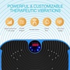 Vibration Plate Exercise Machine Whole Body Workout Vibrate Fitness Platform Lymphatic Drainage Machine for Weight Loss Shaping Toning Wellness Home Gyms Workout