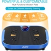 Vibration Plate Exercise Machine Whole Body Workout Vibrate Fitness Platform Lymphatic Drainage Machine for Weight Loss Shaping Toning Wellness Home Gyms Workout
