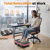 Vibration Plate Fitness Platform Exercise Machine Vibrating Shaking Full Body Shaker Workout Vibrate Stand Shake Board Sport for Weight Loss Fat Burner for Gym Home Office(SLIM.PINK)