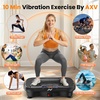 Vibration Plate Fitness Platform Exercise Machine Vibrating Shaking Full Body Shaker Workout Vibrate Stand Shake Board Sport for Weight Loss Fat Burner for Gym Home Office(BT.PRO.BLACK)