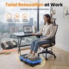 Vibration Plate Fitness Platform Exercise Machine Vibrating Shaking Full Body Shaker Workout Vibrate Stand Shake Board Sport for Weight Loss Fat Burner for Gym Home Office(SLIM.BLUE)