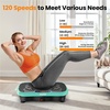 Vibration Plate Fitness Platform Exercise Machine Vibrating Shaking Full Body Shaker Workout Vibrate Stand Shake Board Sport for Weight Loss Fat Burner for Gym Home Office(SLIM.GREEN)