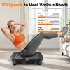 Vibration Plate Fitness Platform Exercise Machine Vibrating Shaking Full Body Shaker Workout Vibrate Stand Shake Board Sport for Weight Loss Fat Burner for Gym Home Office(SLIM.DEEPBLACK)