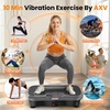 Vibration Plate Fitness Platform Exercise Machine Vibrating Shaking Full Body Shaker Workout Vibrate Stand Shake Board Sport for Weight Loss Fat Burner for Gym Home Office(BT.PRO.GRAY)