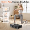 Vibration Plate Fitness Platform Exercise Machine Vibrating Shaking Full Body Shaker Workout Vibrate Stand Shake Board Sport for Weight Loss Fat Burner for Gym Home Office(ARK.ALLBLACK)