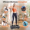 Vibration Plate Fitness Platform Exercise Machine Vibrating Shaking Full Body Shaker Workout Vibrate Stand Shake Board Sport for Weight Loss Fat Burner for Gym Home Office(ARK.BLACKGRAY)