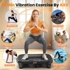 Vibration Plate Fitness Platform Exercise Machine Vibrating Shaking Full Body Shaker Workout Vibrate Stand Shake Board Sport for Weight Loss Fat Burner for Gym Home Office(SLIM.DEEPBLACK)