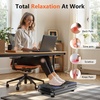 Vibration Plate Fitness Platform Exercise Machine Vibrating Shaking Full Body Shaker Workout Vibrate Stand Shake Board Sport for Weight Loss Fat Burner for Gym Home Office(ARK.ALLBLACK)