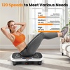 Vibration Plate Fitness Platform Exercise Machine Vibrating Shaking Full Body Shaker Workout Vibrate Stand Shake Board Sport for Weight Loss Fat Burner for Gym Home Office(BT.PRO.WHITE)