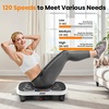 Vibration Plate Fitness Platform Exercise Machine Vibrating Shaking Full Body Shaker Workout Vibrate Stand Shake Board Sport for Weight Loss Fat Burner for Gym Home Office(SLIM.WHITE)
