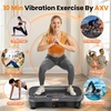 Vibration Plate Fitness Platform Exercise Machine Vibrating Shaking Full Body Shaker Workout Vibrate Stand Shake Board Sport for Weight Loss Fat Burner for Gym Home Office(SLIM.GRAY)