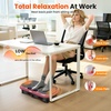 Vibration Plate Fitness Platform Exercise Machine Vibrating Shaking Full Body Shaker Workout Vibrate Stand Shake Board Sport for Weight Loss Fat Burner for Gym Home Office(BASIC.PINK)