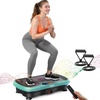 Vibration Plate Fitness Platform Exercise Machine Vibrating Shaking Full Body Shaker Workout Vibrate Stand Shake Board Sport for Weight Loss Fat Burner for Gym Home Office(SLIM.GREEN)
